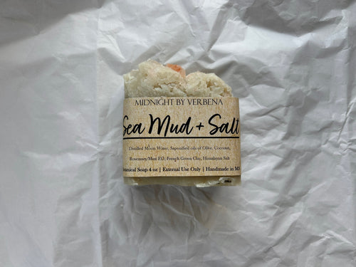 Sea Mud + Salt | Cold Process Soap