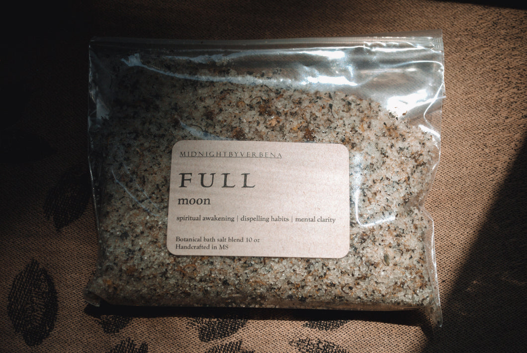 Full Moon | Botanical Salt Bath