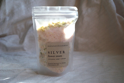 Silver Flower Moon | Botanical Spiritual Bath