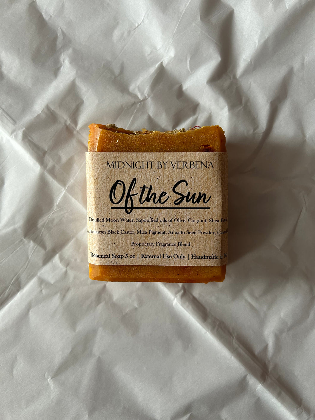 Of the Sun Cold Process Soap